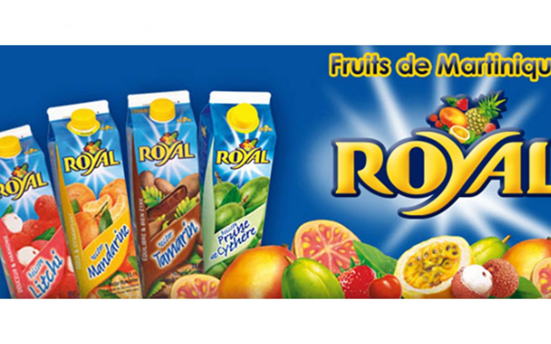 Les Jus ROYAL en Martinique